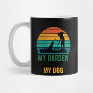 I Just Want To Work In My Garden And Hangout With My Dogs Mug